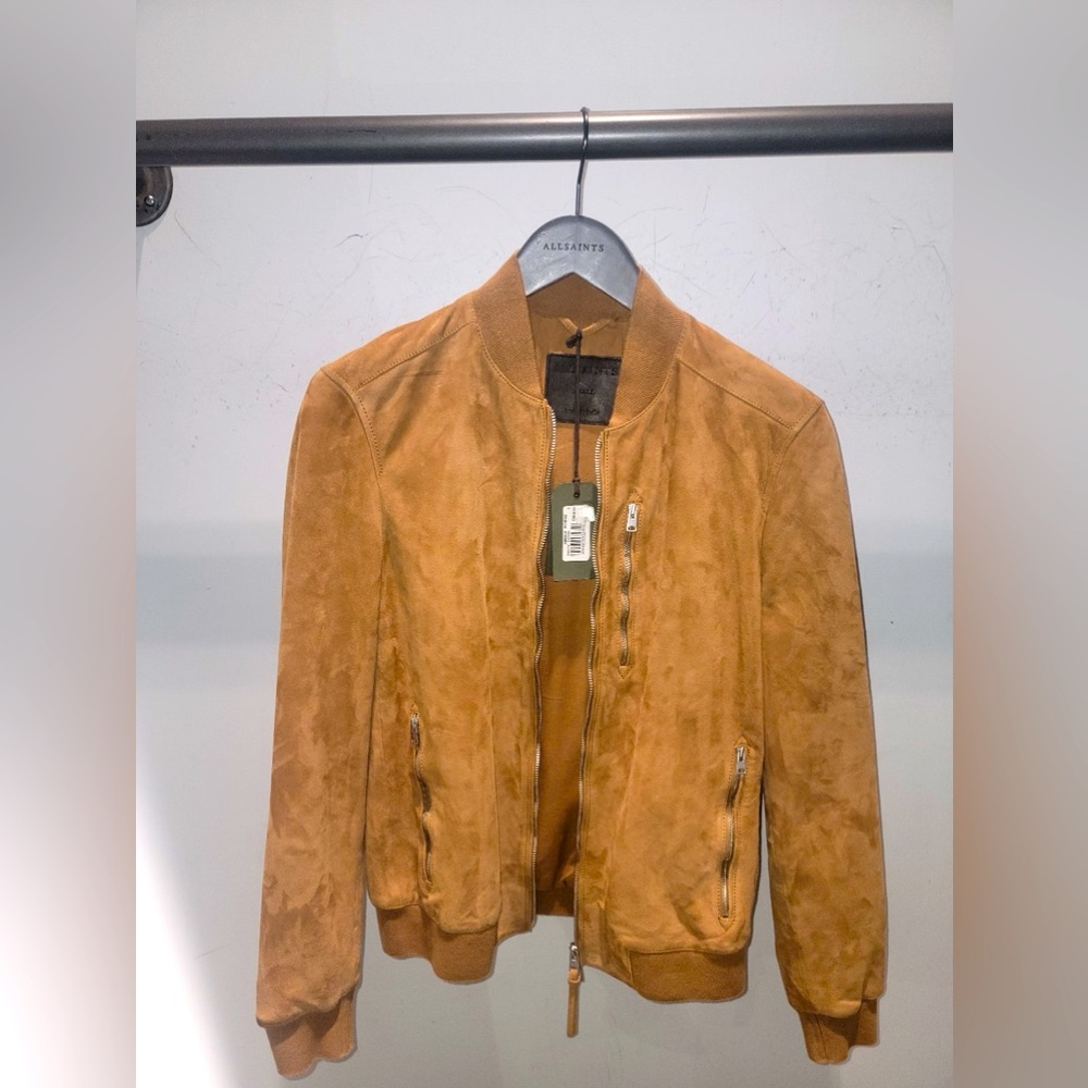 Authentic All Saints Suede Jacket